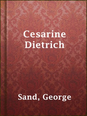 cover image of Cesarine Dietrich